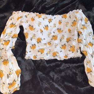 Floral Hollister shirt!